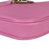 Gucci Pink Leather Jackie 1961 Hobo Bag