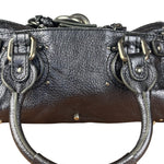 Chloé Grey Metallic Small Paddington Handbag