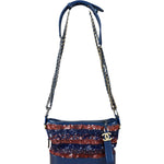 Chanel Gabrielle Small Sequin Hobo Bag Navy 2018