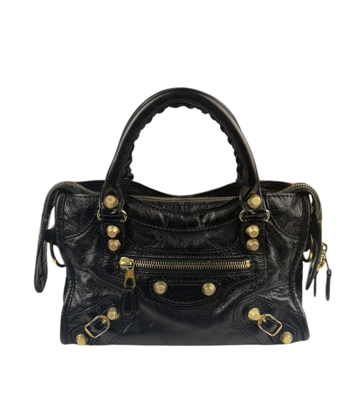 Balenciaga Black Calfskin Mini Le City Bag