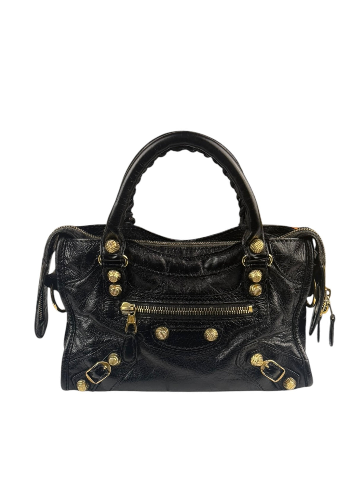 Balenciaga Black Calfskin Mini Le City Bag