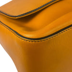 Fendi Brown Leather Mamma Foreever Flap Baguette