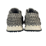 Valentino Crochet Sneaker F&F Grey