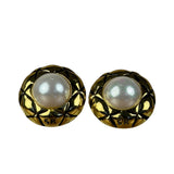 Chanel Vintage Clip On Earrings SR