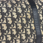 Christian Dior Vintage Black Trotter Boston Bag