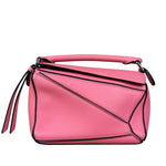 Loewe Pink Leather Mini Puzzle 2Way Bag