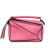 Loewe Pink Leather Mini Puzzle 2Way Bag