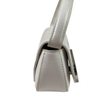 Diesel White Leather 1DR XS Two-Way Mini Bag