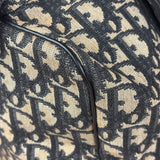 Christian Dior Vintage Navy Trotter Boston Bag