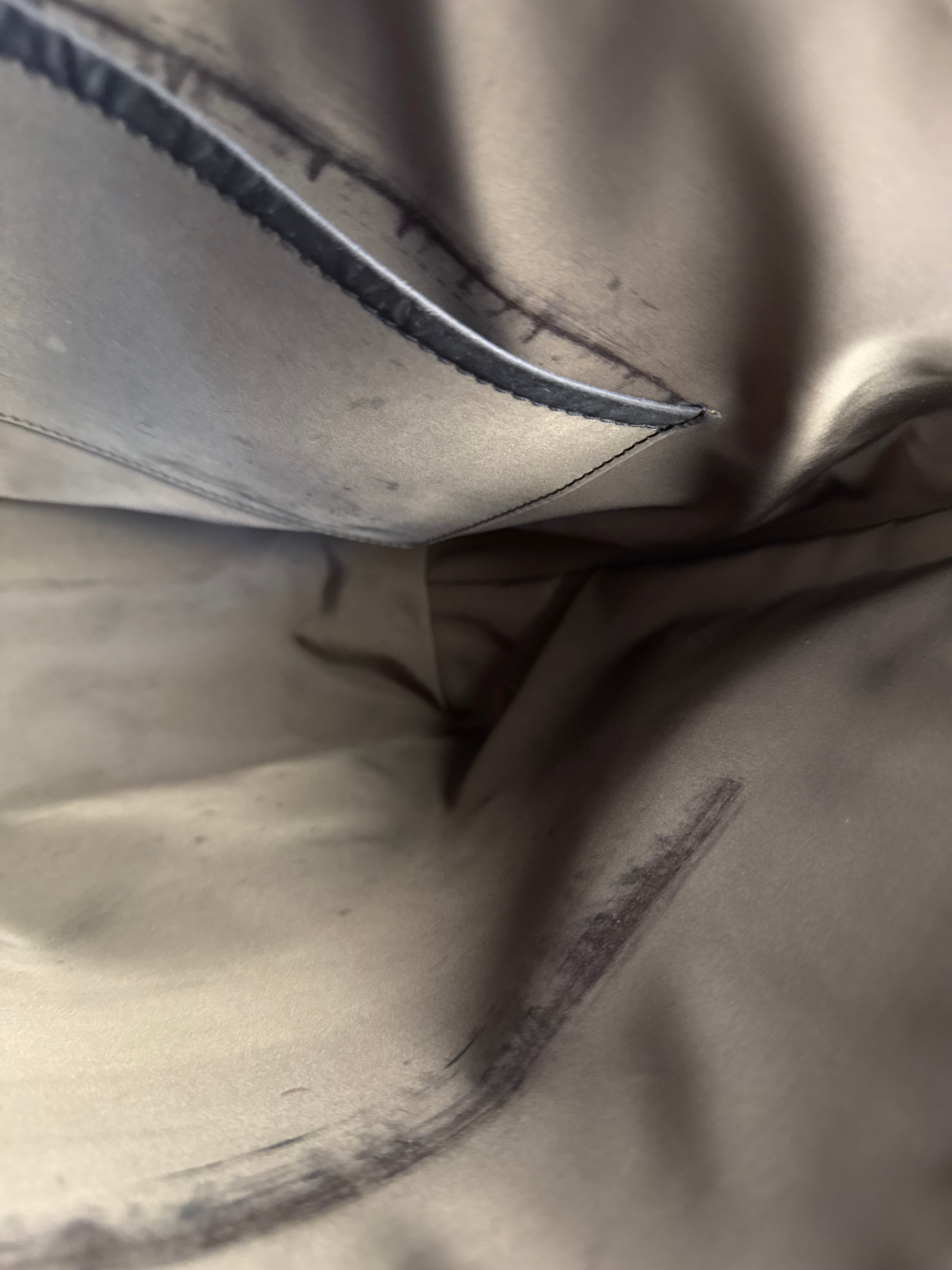 Louis Vuitton Black Damier Geant Flap Messenger