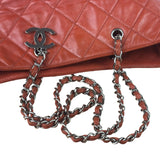 Chanel Red Quilted Calfskin In The Business Tote 2011