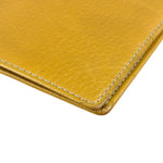 Loewe Yellow Leather Anagram Slim Bifold Long Wallet