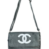 Chanel CC Precision Line Bag Grey