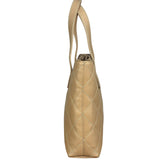 Chanel Vintage Beige Wild Stitch Small Tote Bag 2003
