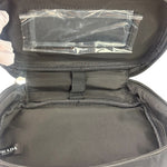 Prada Beauty Black Canvas Travel Cosmetic Pouch