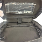 Prada Beauty Black Canvas Travel Cosmetic Pouch