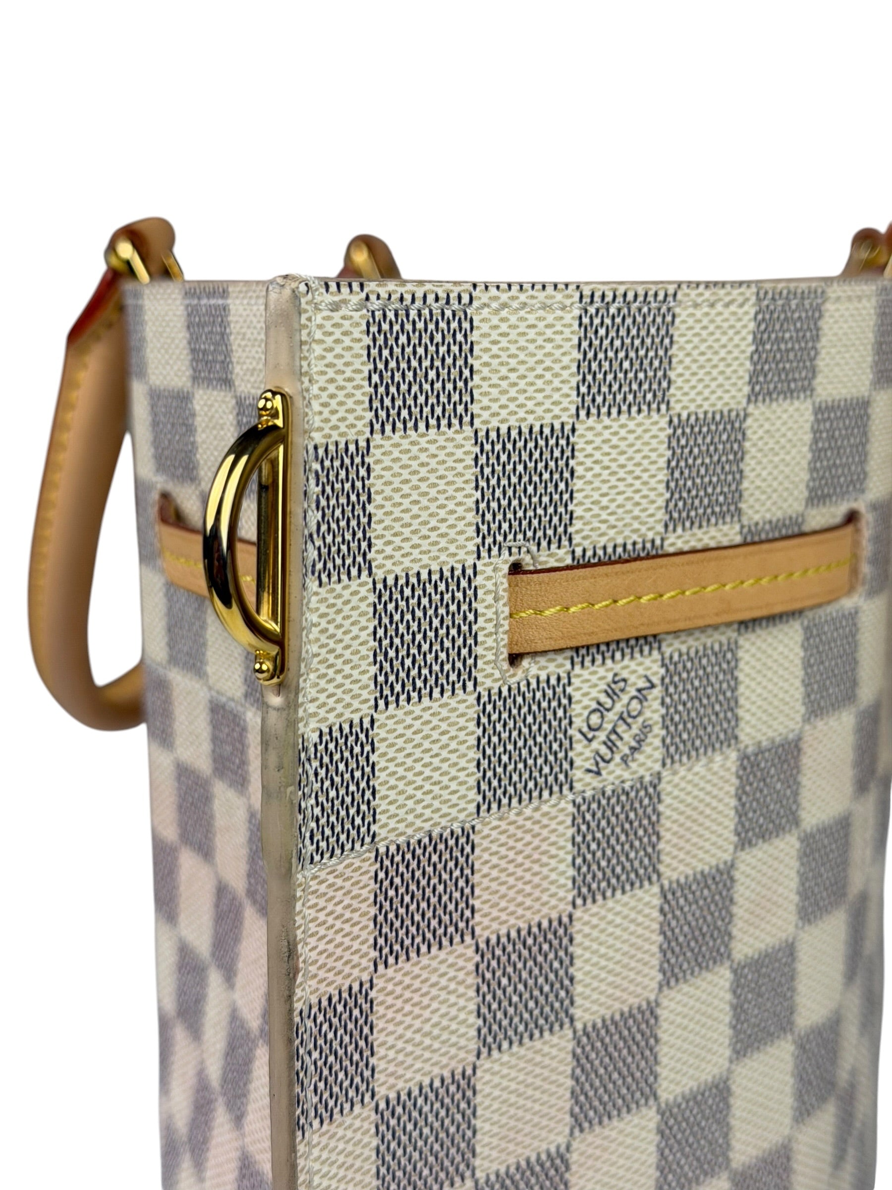 Louis Vuitton Damier Azur Girolata Handbag MM