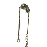Chanel Vintage Double Medallion Charm Bracelet