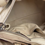 Chloe Beige Leather Paddington Shoulder Bag