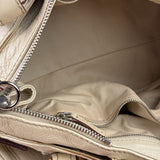 Chloe Beige Leather Paddington Shoulder Bag
