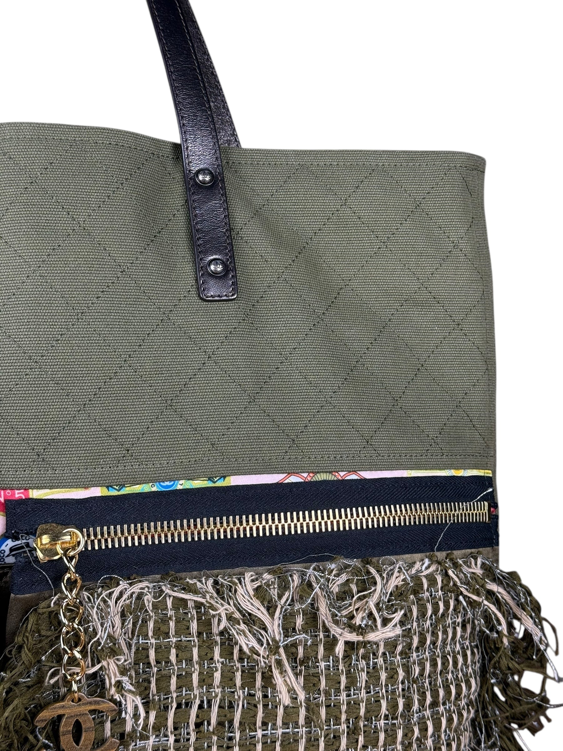 Chanel Coco Cuba Canvas Tote 2017