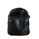 Gucci GG Black Leather Joy Boston Imprime Hand Bag