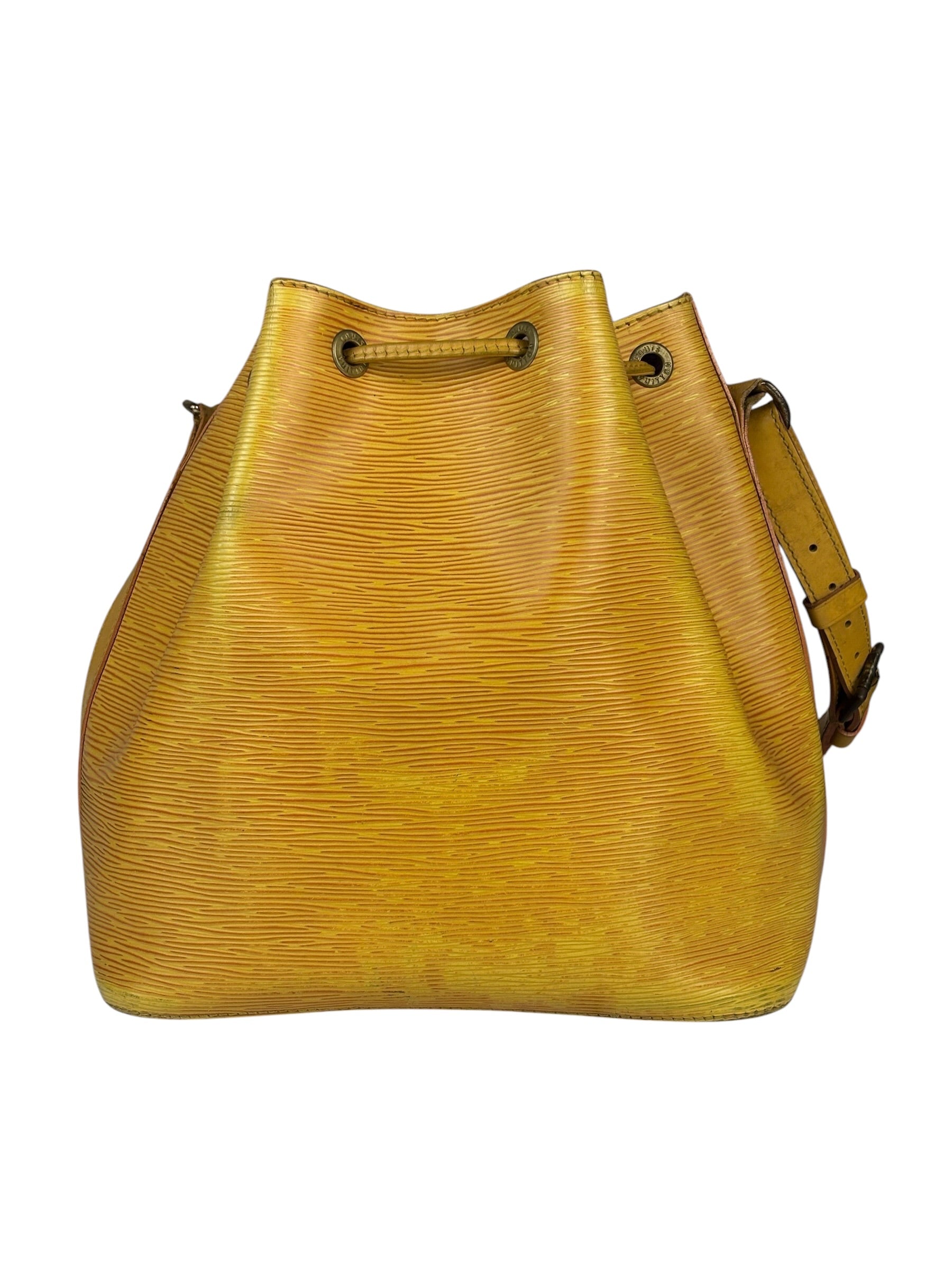 Louis Vuitton Yellow Epi Leather Neo Bucket Bag