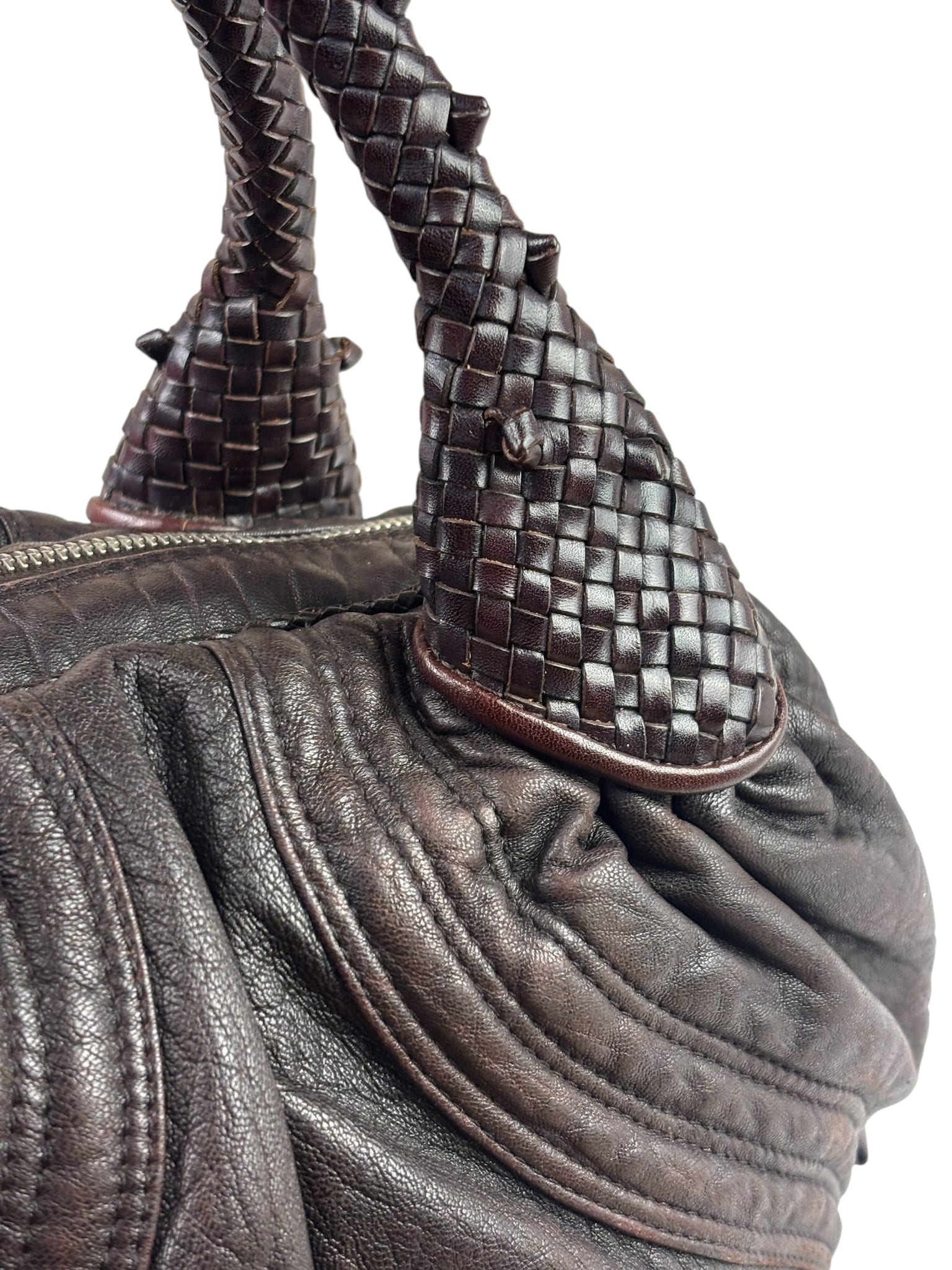 Fendi Vintage Brown Small Spy Bag
