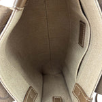 Chloé Small Woody Canvas 2Way Tote Khaki/Green