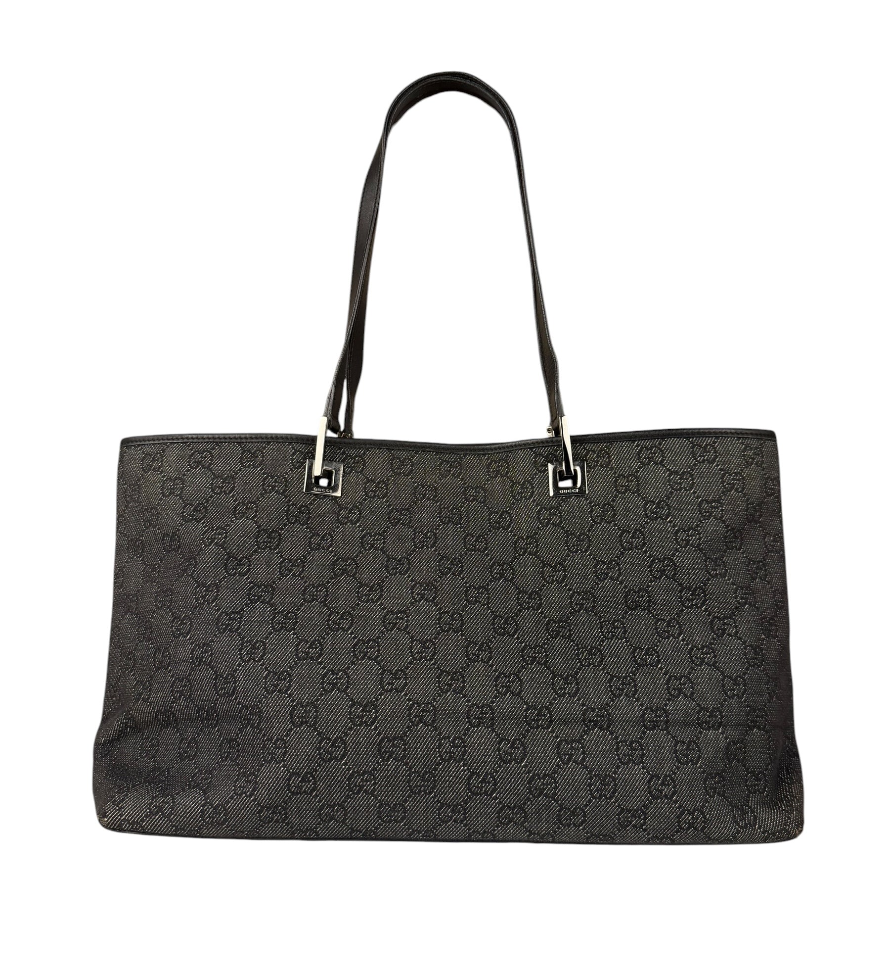Gucci GG Denim Eclipse Tote