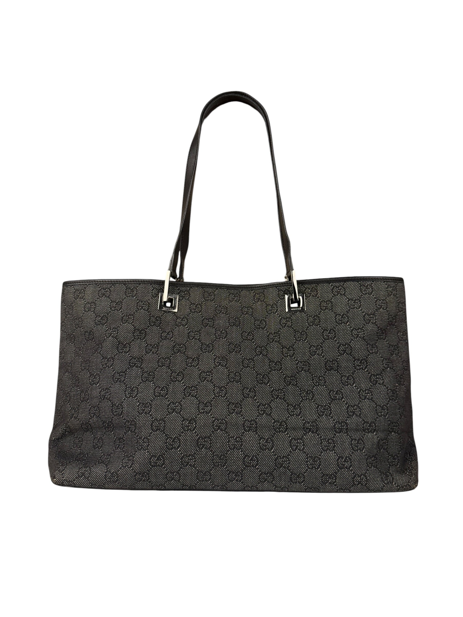 Gucci GG Denim Eclipse Tote