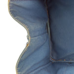 Prada Vintage Blue Canapa Canvas Tote
