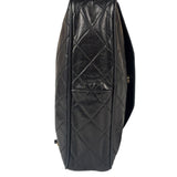 Chanel Black Diamond Stitch Camera Crossbody