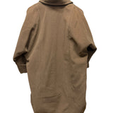 Miss Chloé Brown Wool Trench Coat