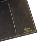 Celine Vintage Canvas Snap Trifold Wallet