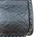 Chanel Black Leather Reissue 2.55 Flap Shoulder Bag 1999