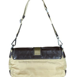 Prada Tessuto Buckle Shoulder Bag