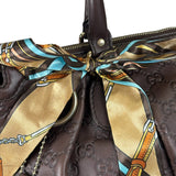 Gucci Brown GG Supreme Shoulder Bag