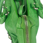 Balenciaga Green Leather Small Le City Two-Way Bag