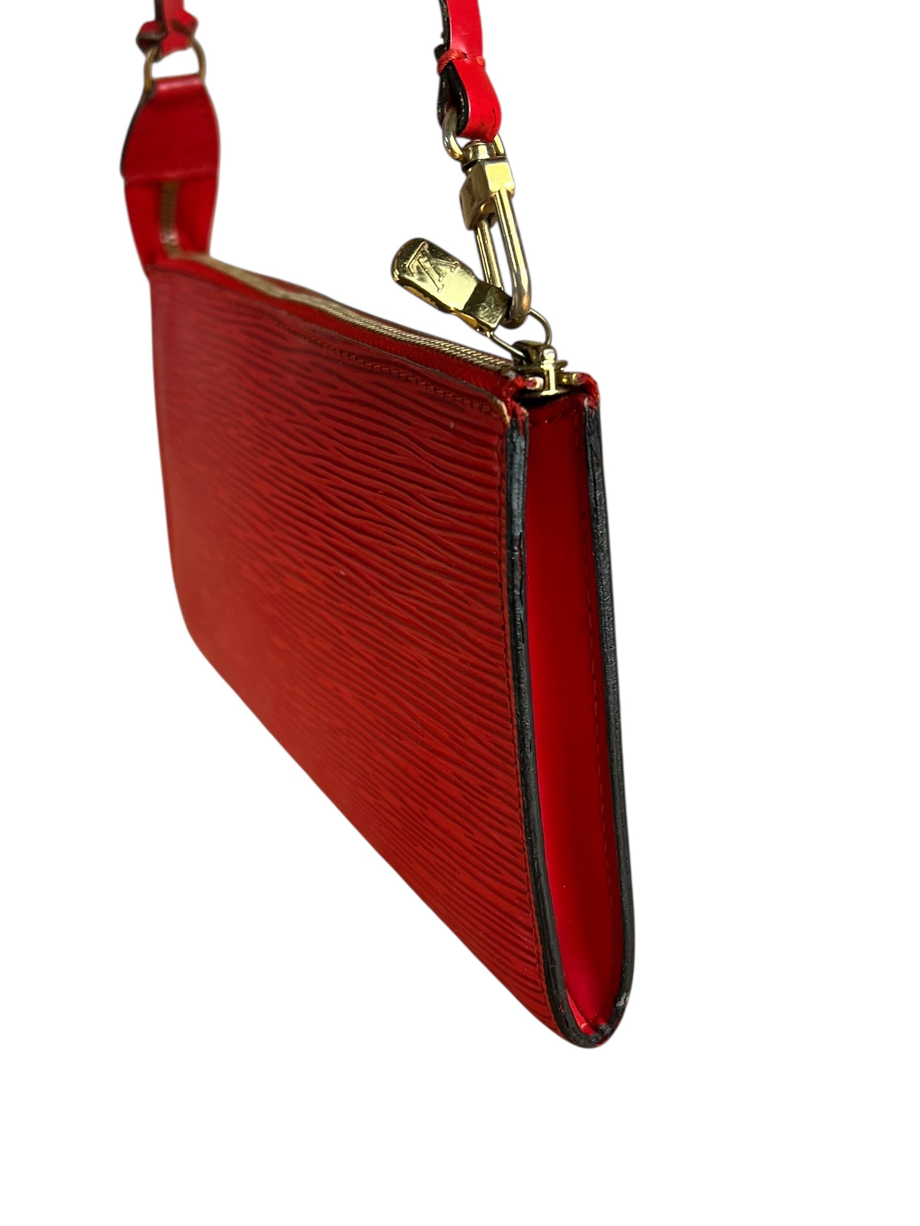 Louis Vuitton Red Epi Pochette