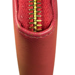 Prada Vintage Pink Saffiano Leather Long Wallet