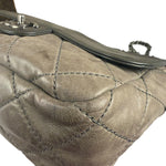 Chanel Bicolor Quilted Leather Chain Flap Bag 2011