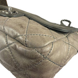 Chanel Bicolor Quilted Leather Chain Flap Bag 2011