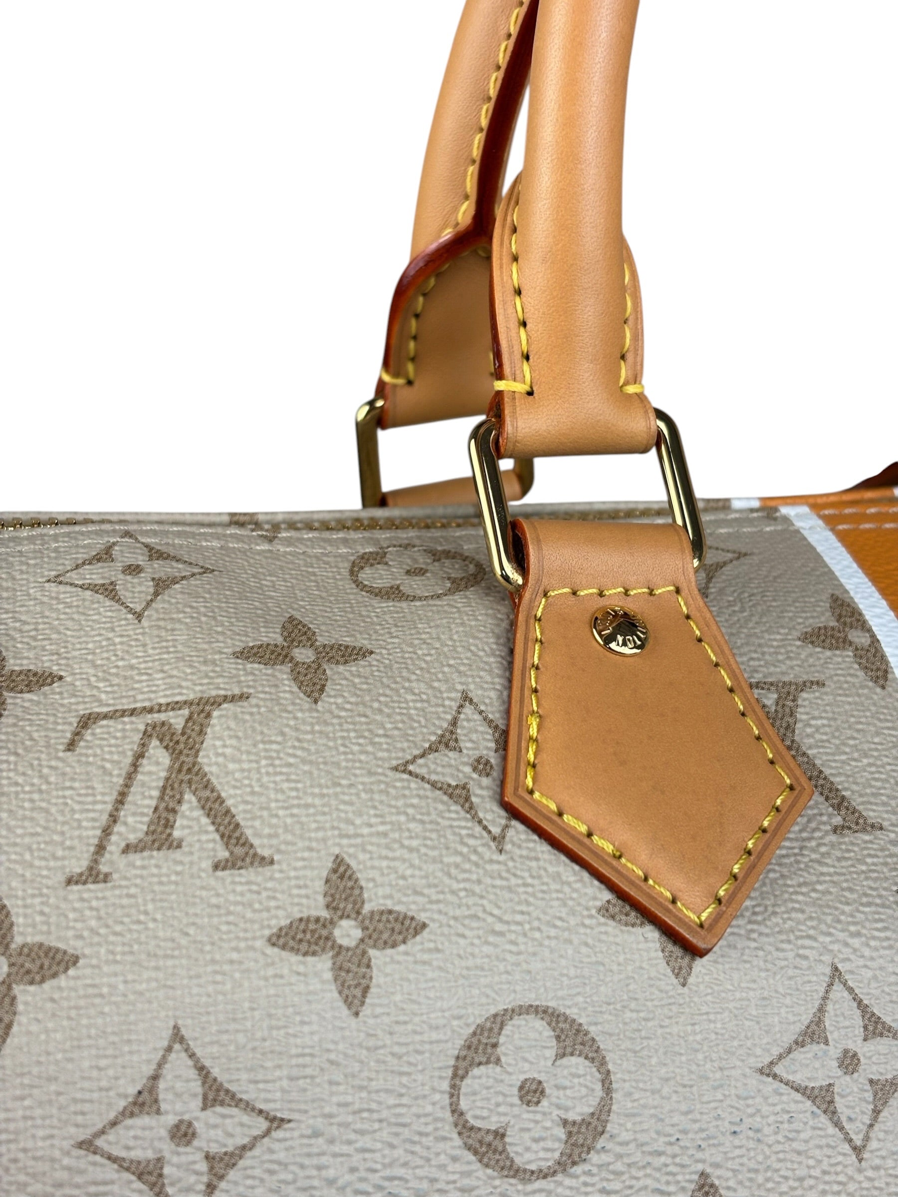 Louis Vuitton Limited Edition Monopaname Keepall Bandouliere 45
