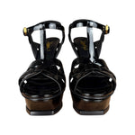 Saint Laurent Tribute Patent Leather Black Heels