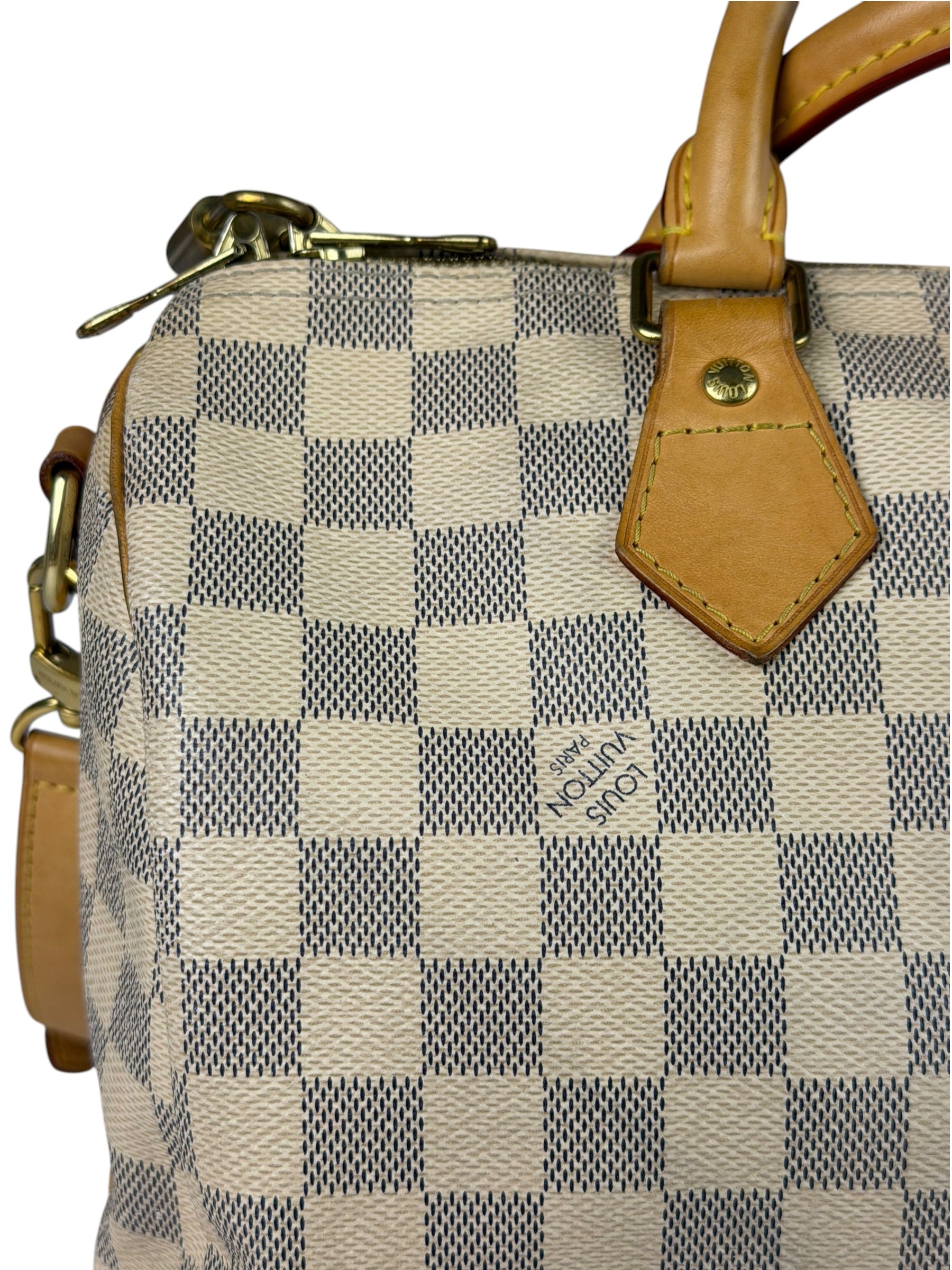 Louis Vuitton Damier Azur Speedy 30 Bandouliere