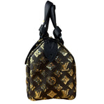 Louis Vuitton Gold Sequins Monogram Speedy Eclipse 30