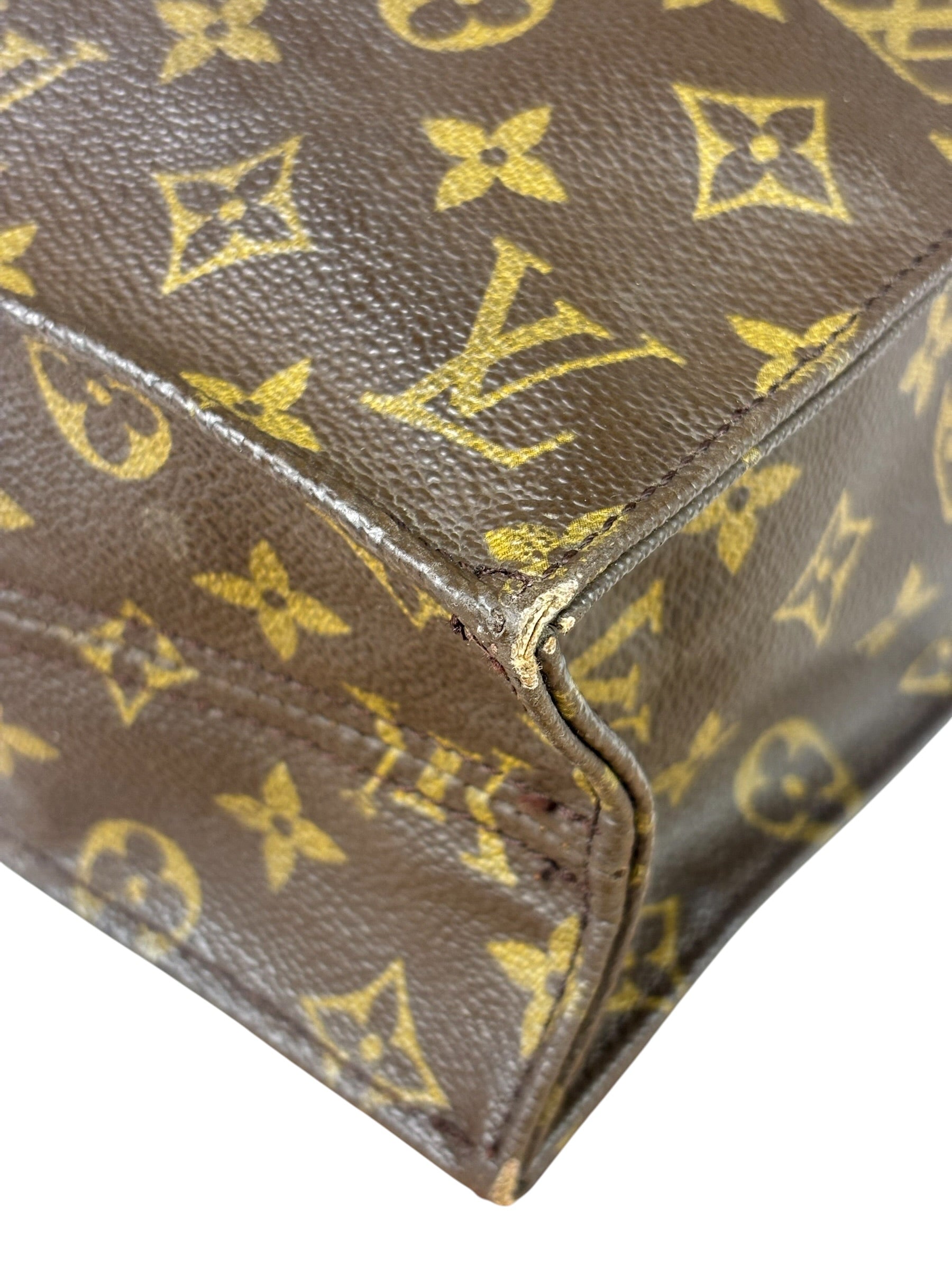 Louis Vuitton Monogram Sac Plat Tote Bag