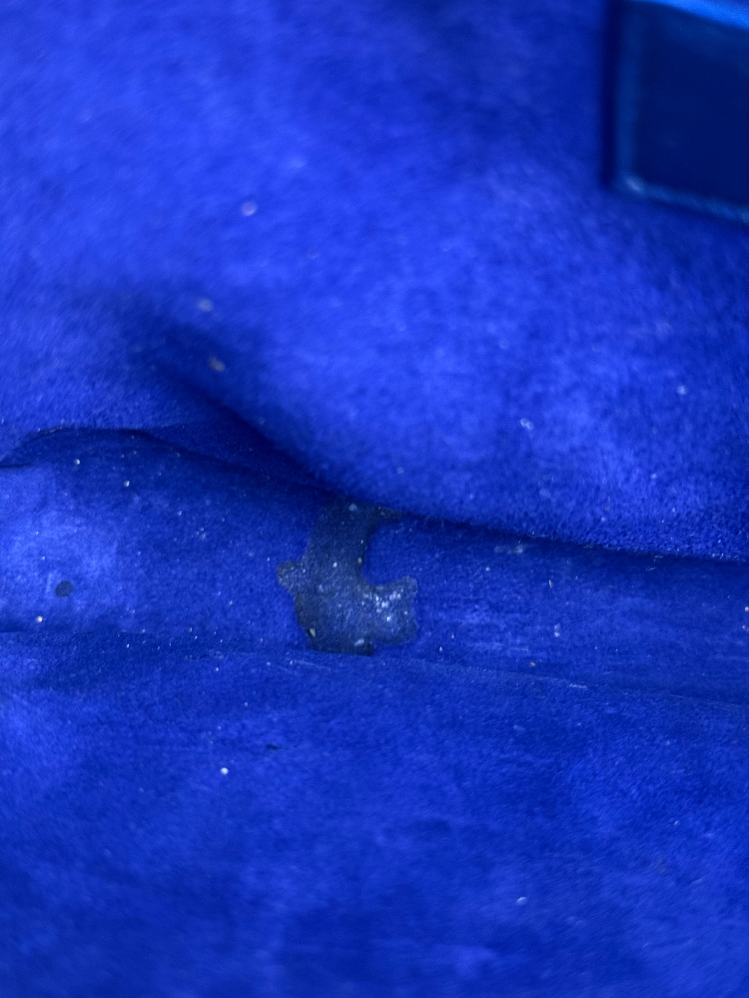 Saint Laurent Chyc Royal Blue Leather Crossbody