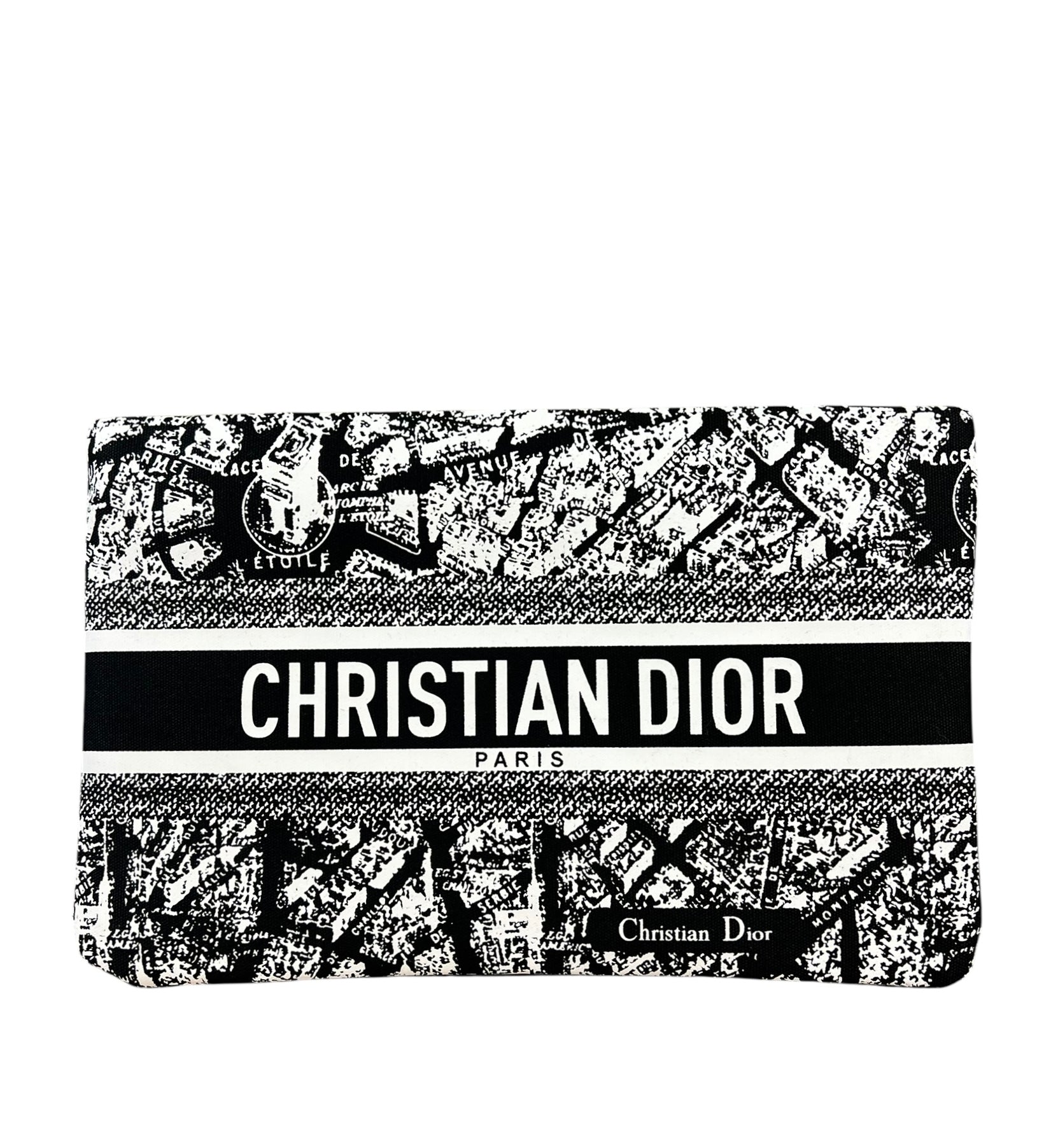 Dior Beauty Map of Paris Cosmetic Zip Pouch